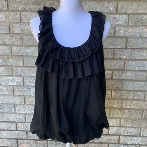 Yada Black Bauble Top Size Large